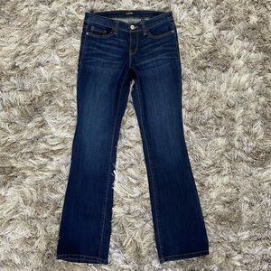 R Jeans women blue denim pants straight leg. Size 27 Petites. Used condition.